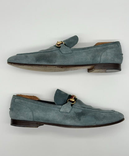 Gucci 1953 Horsebit Loafer - Blue Suede - size 12uk/13us