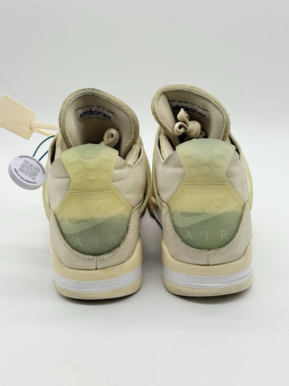 Size 9.5m/11w - Jordan 4 SP x Off-White Mid Sail