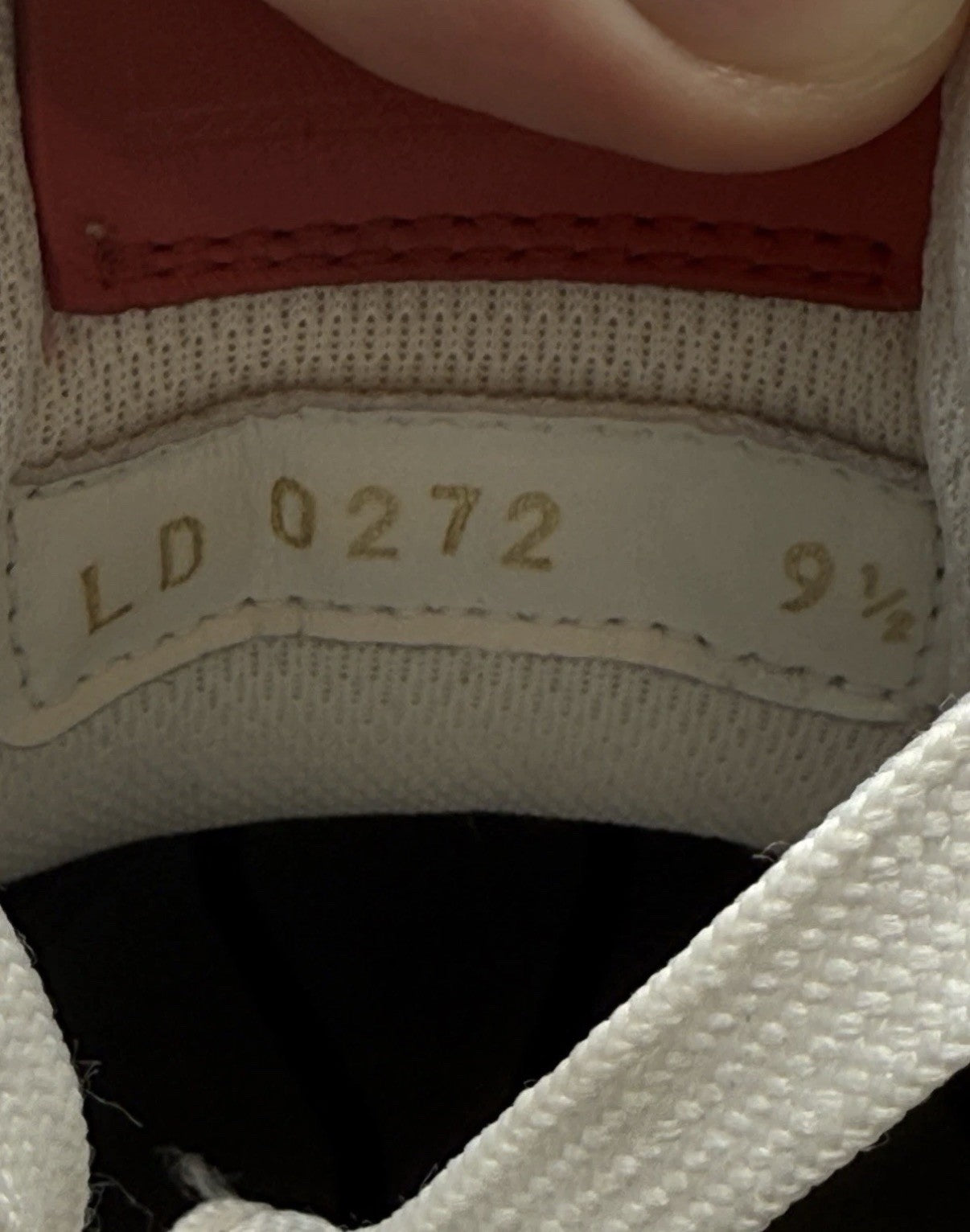 Size 10.5 - Louis Vuitton Trainer Low #54 Mini Monogram - Red