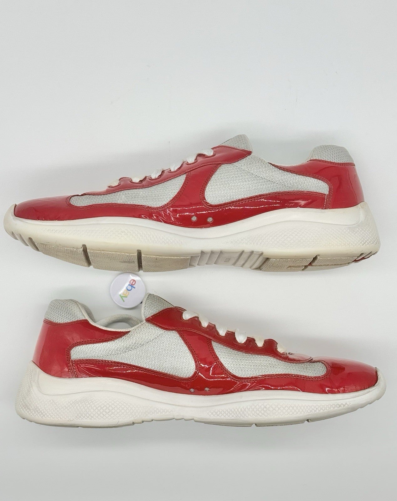 Size 13 - PRADA Men’s America’s Cup Red