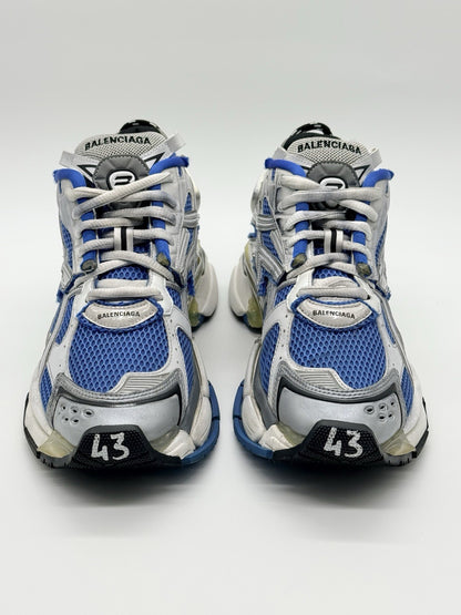 Size 10 - Balenciaga Runner Sneaker White Blue Yellow