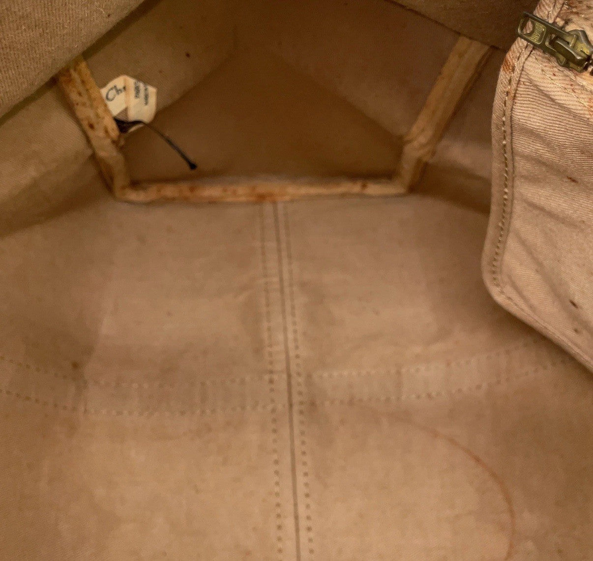 Auth Christian Dior Trotter Pattern Canvas Leather Navy Mini Boston Bag NS101457