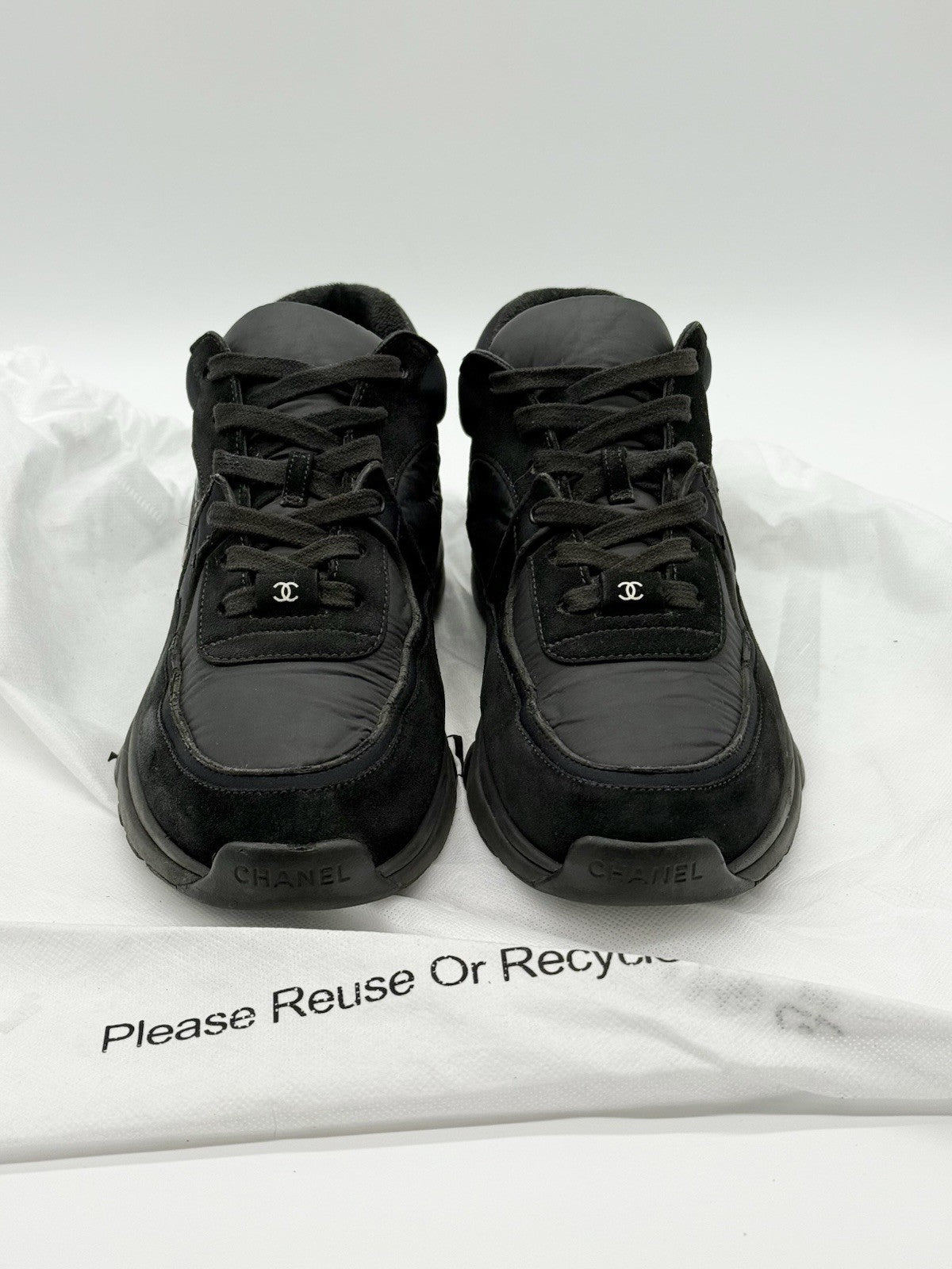 Size 7.5 - Chanel Sneaker Black Men