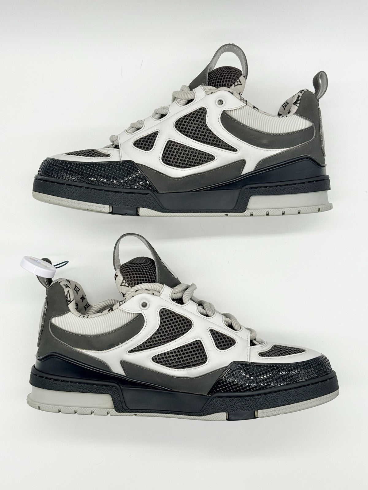 Size 10.5 - Louis Vuitton Skate Sneaker Grey Black