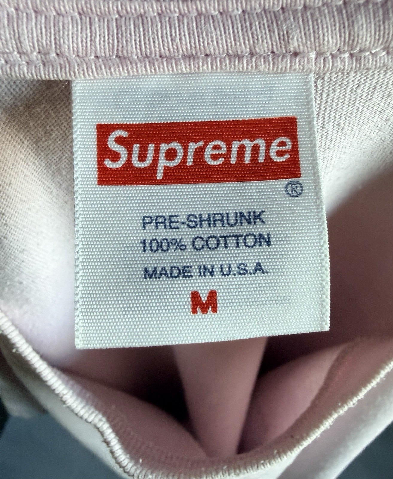 Supreme Greta Tee Light Pink Goonies 2 Size M