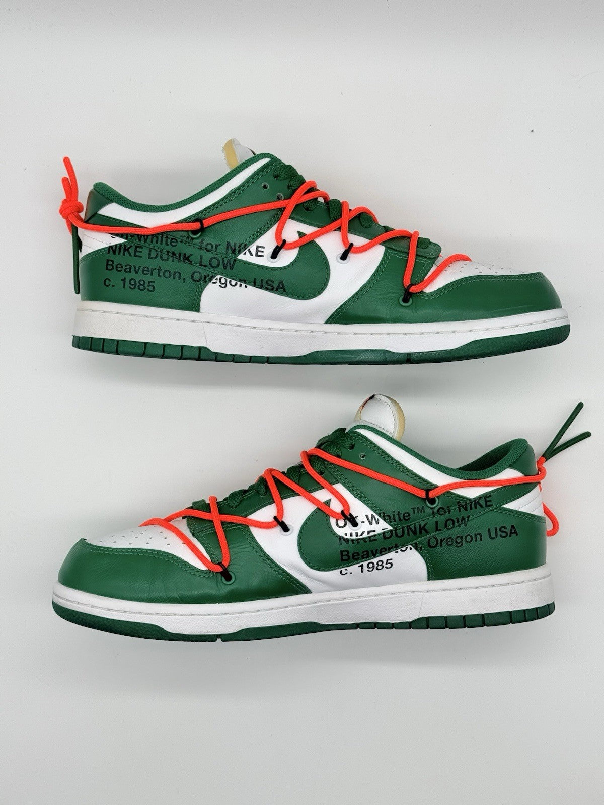 Size 11 - Nike Dunk Low x OFF-WHITE Pine Green 2019