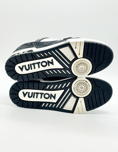 Size 9 - Louis Vuitton Trainer Low Monogram Denim