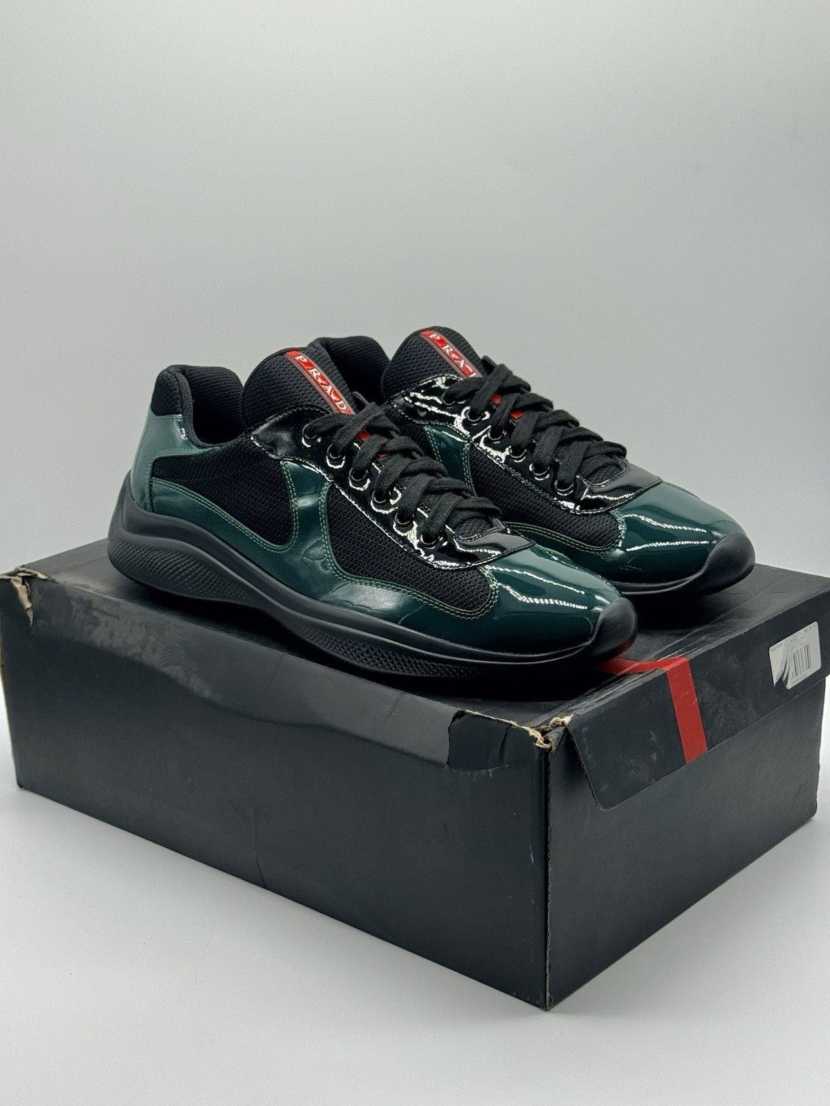 Size 11.5 - Prada America's Cup Green Black