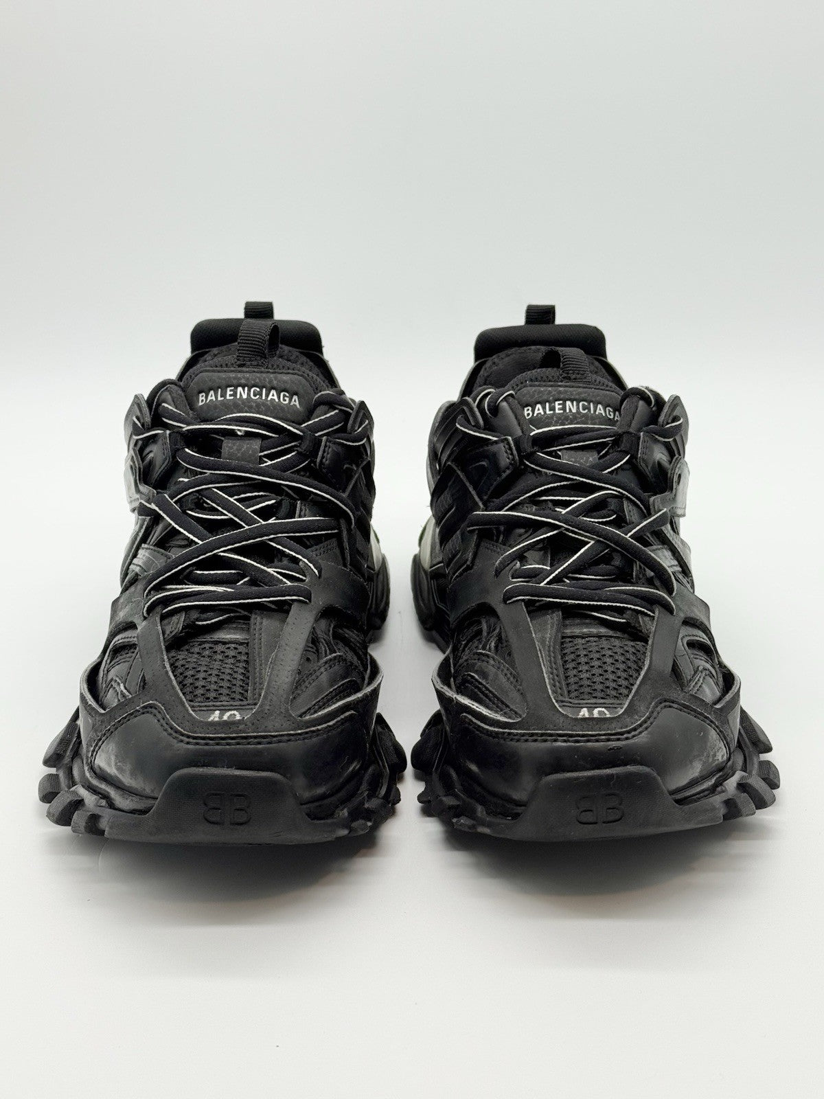 Size 7 - Balenciaga Track LED Sneaker Black