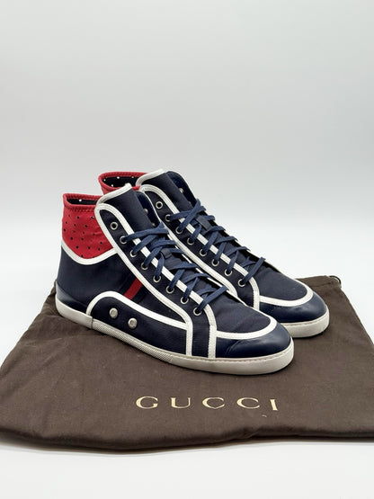 Size 12 - Gucci Men's High Top Sneakers