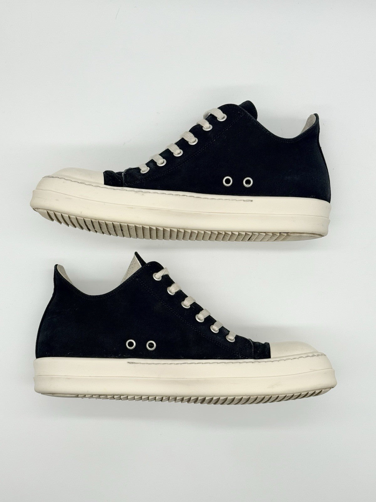 Size 9 - Rick Owens Ramones Black