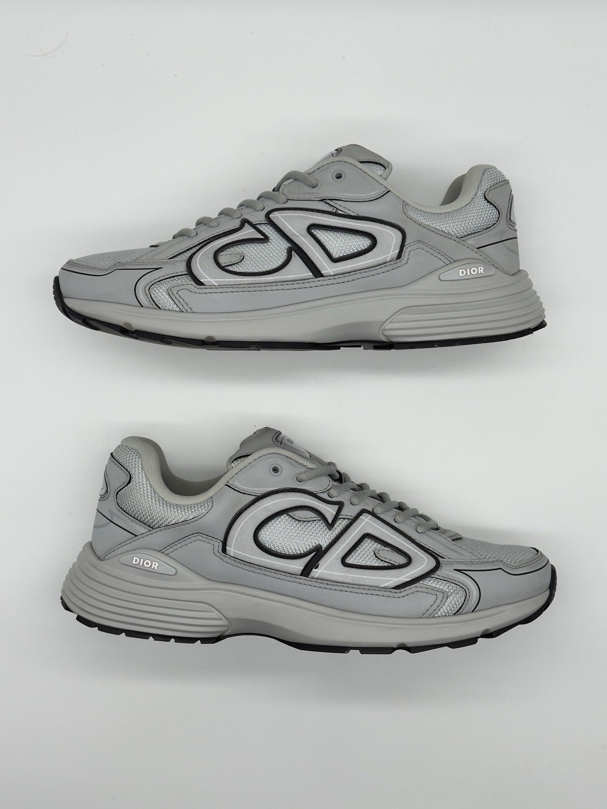 Size 10.5 - Dior B30 Charcoal Light Grey
