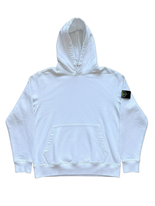 Stone Island White Hoodie Size XL