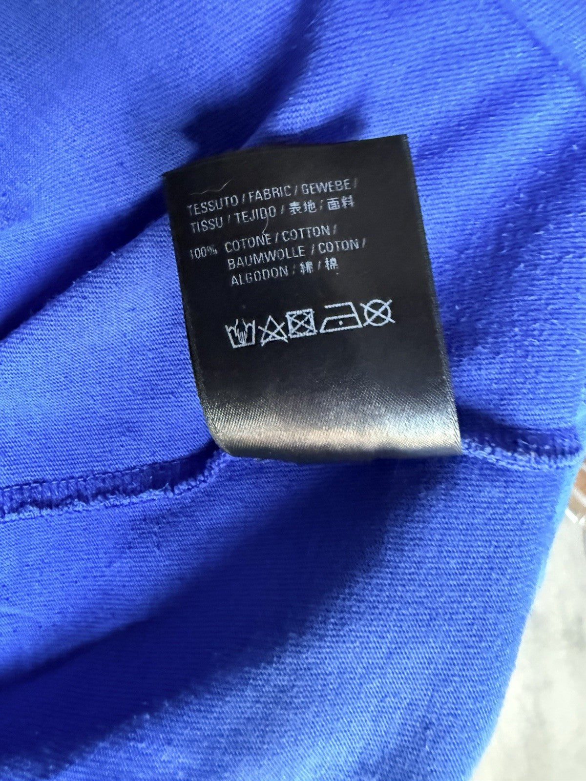 Balenciaga News BLNCG NEWS 24/7 T-SHIRT Blue S