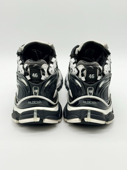 Size 13 - Balenciaga Runner Sneaker Black White