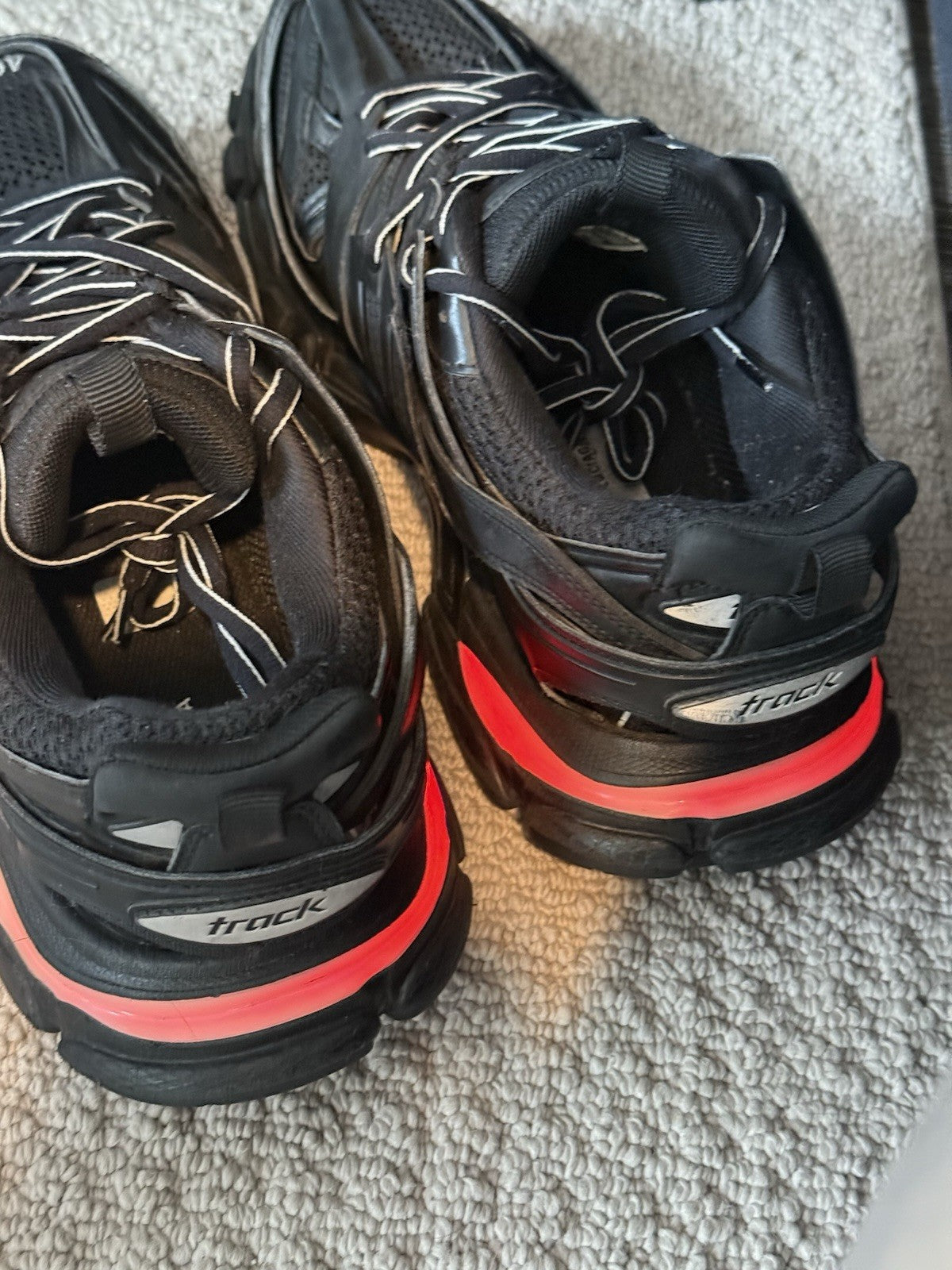 Size 7 - Balenciaga Track LED Sneaker Black