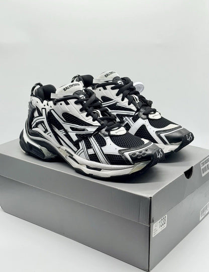 Size 12 - Balenciaga Runner Sneaker Black White