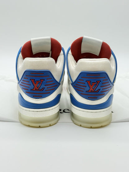 Size 10 - Louis Vuitton Trainer White Blue Red