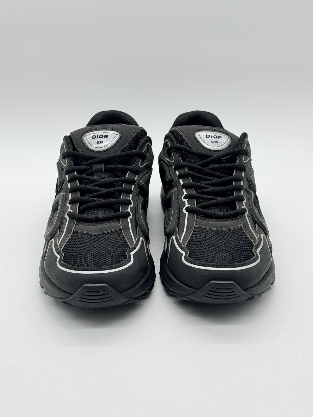 WORN TWICE Size 11 - Dior B30 Reflective CD30 - Black