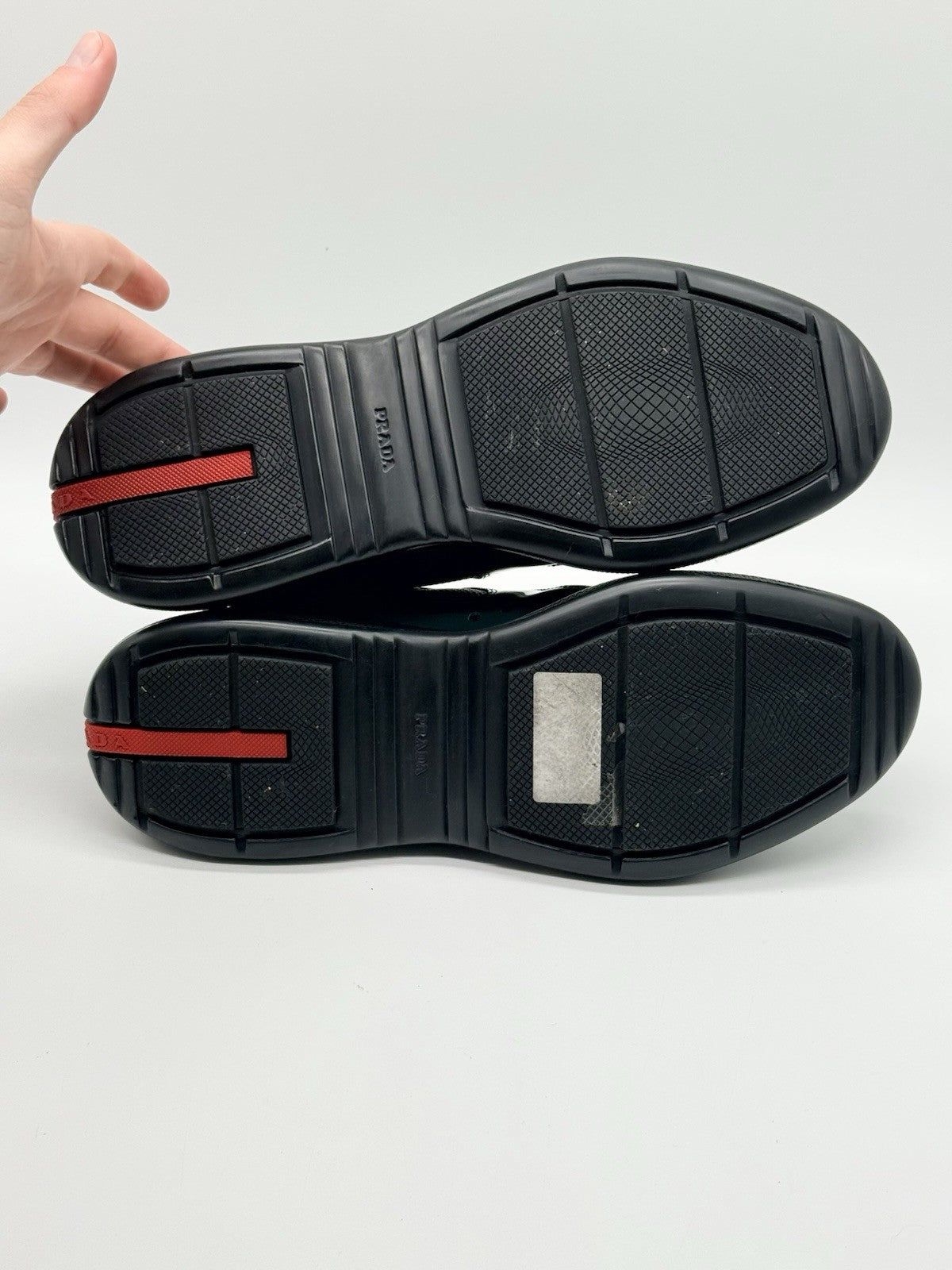 Size 11.5 - Prada America's Cup Green Black