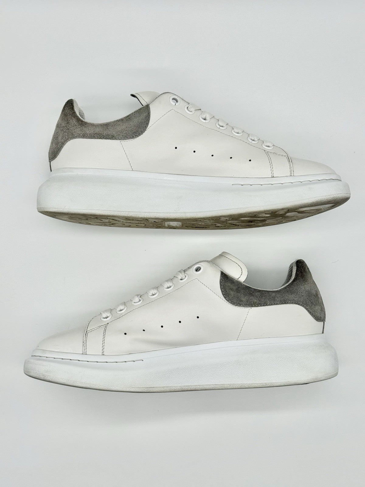 Alexander McQueen Oversized  White/Grey Size 44 EU (11 US)