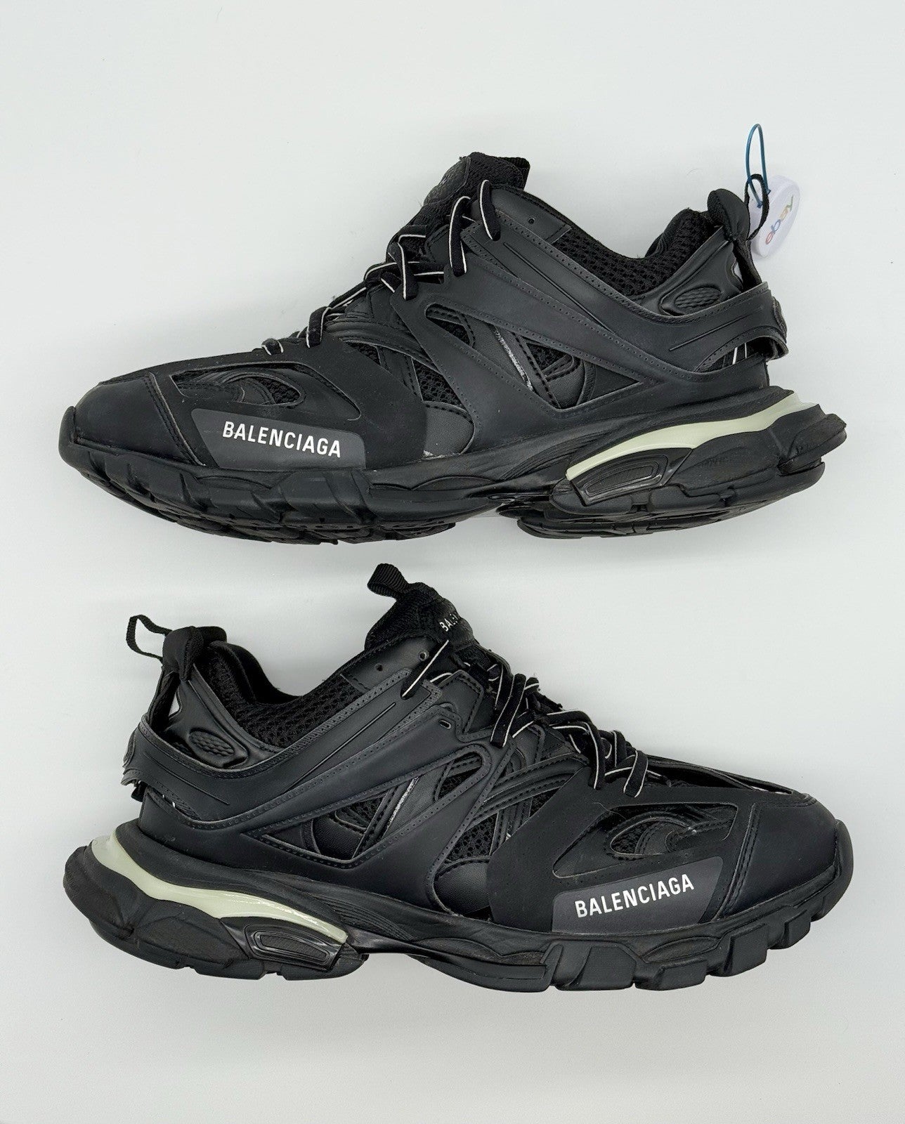 Size 10 - Balenciaga Track LED Sneaker Black