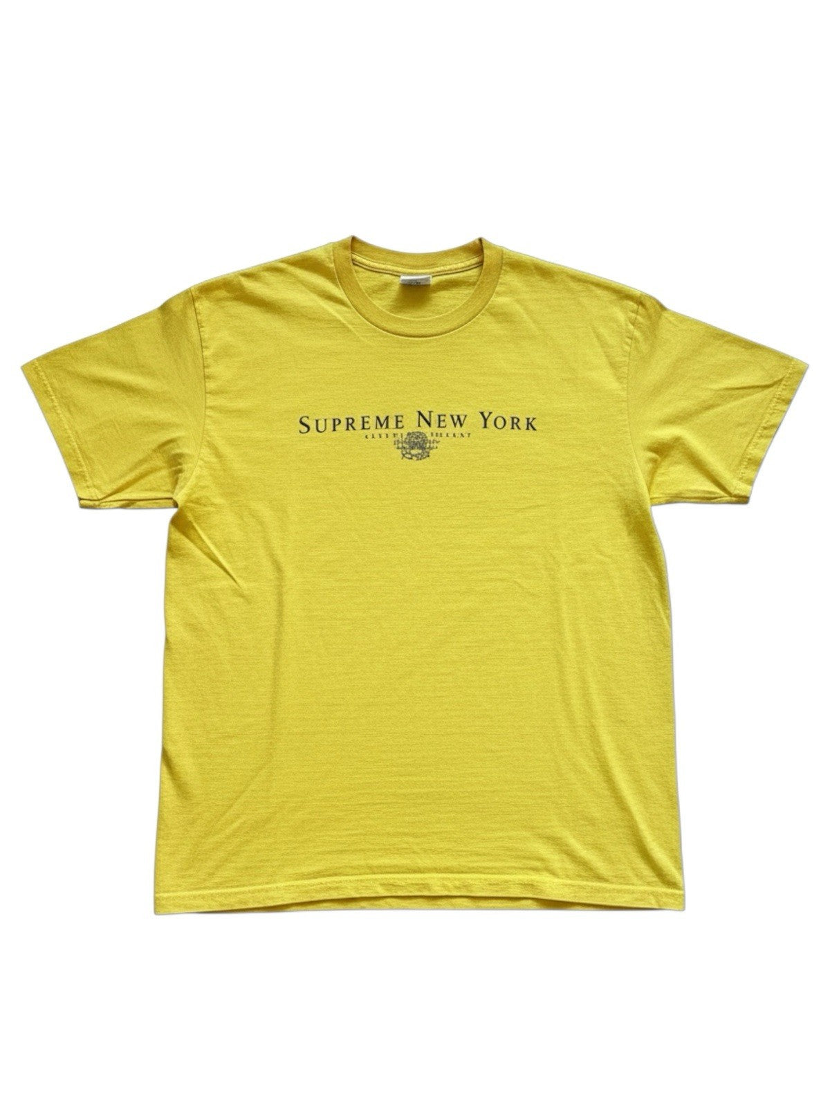 Supreme New York Tradition Tee Yellow Size M