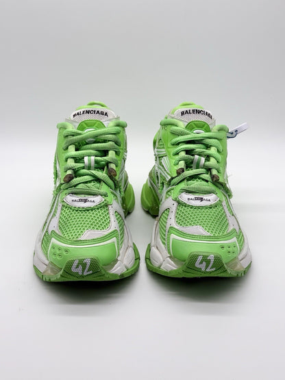 WORN ONCE Size 9 - Balenciaga Runner Sneaker Fluo Green