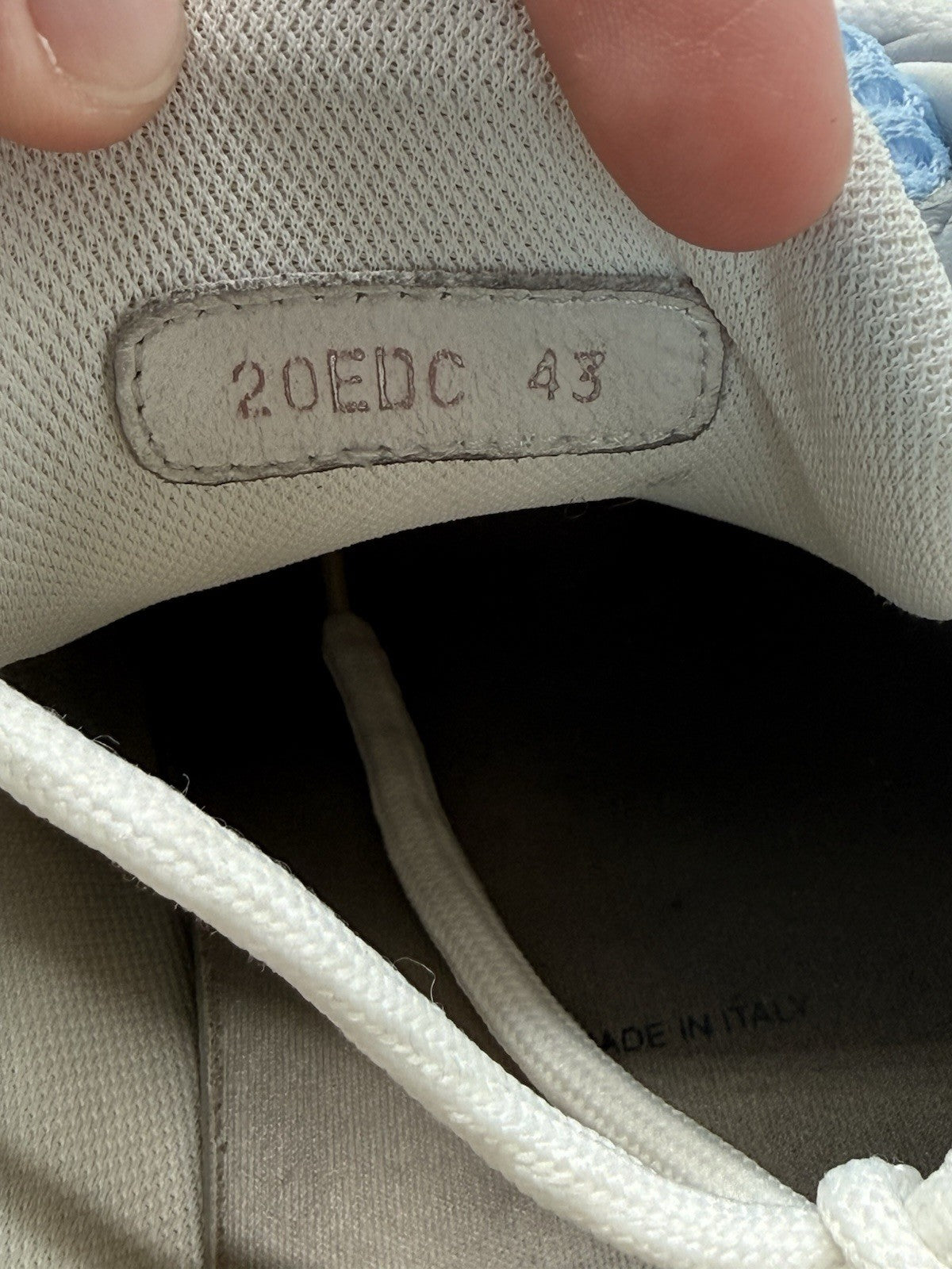 Size 10 - Dior B22 White Blue