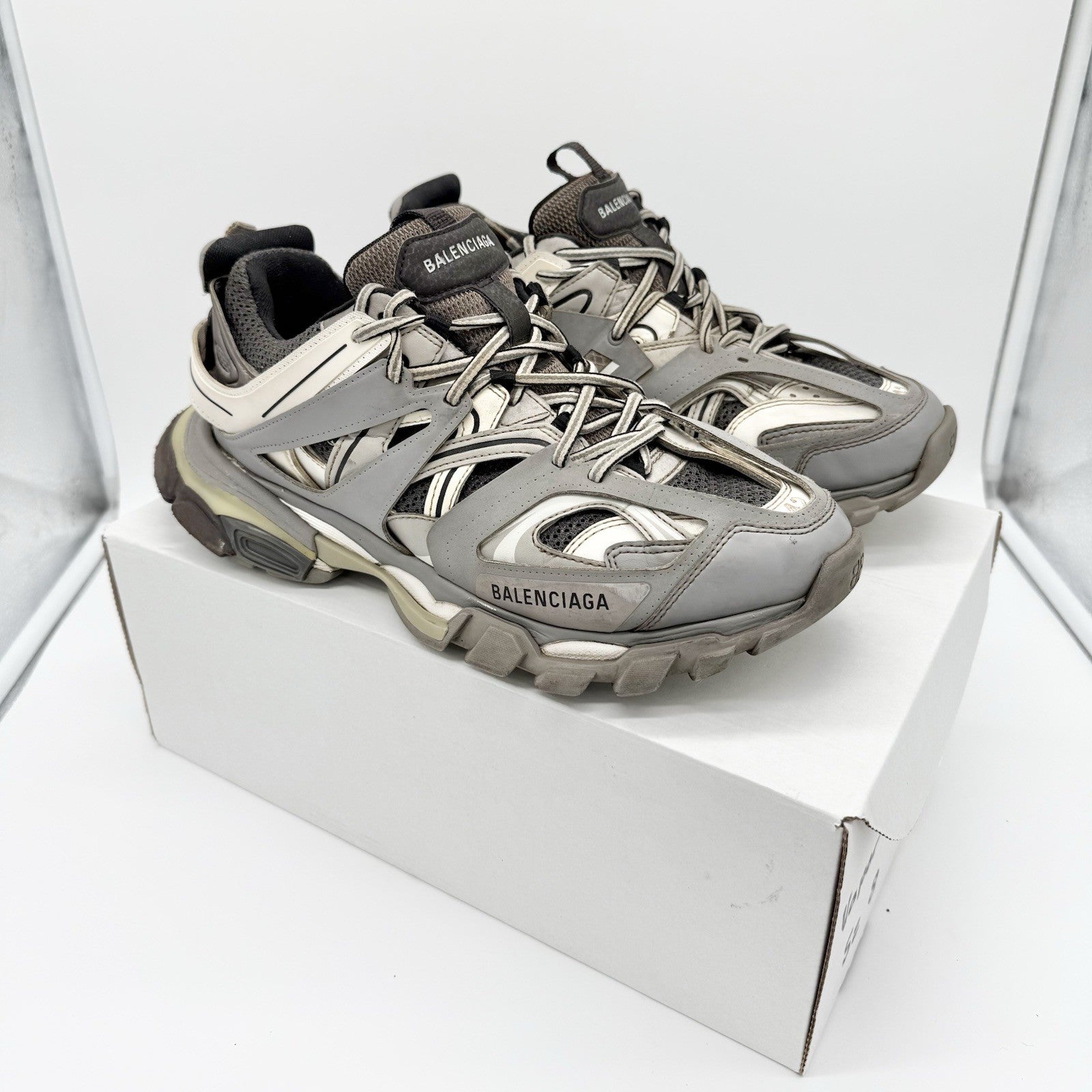 Size 9 - Balenciaga Track Sneaker Grey