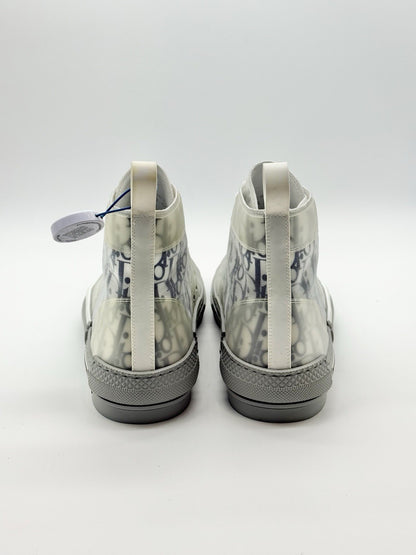 BRAND NEW - Size 10 - Dior B23 High-Top Sneaker White and Navy Oblique