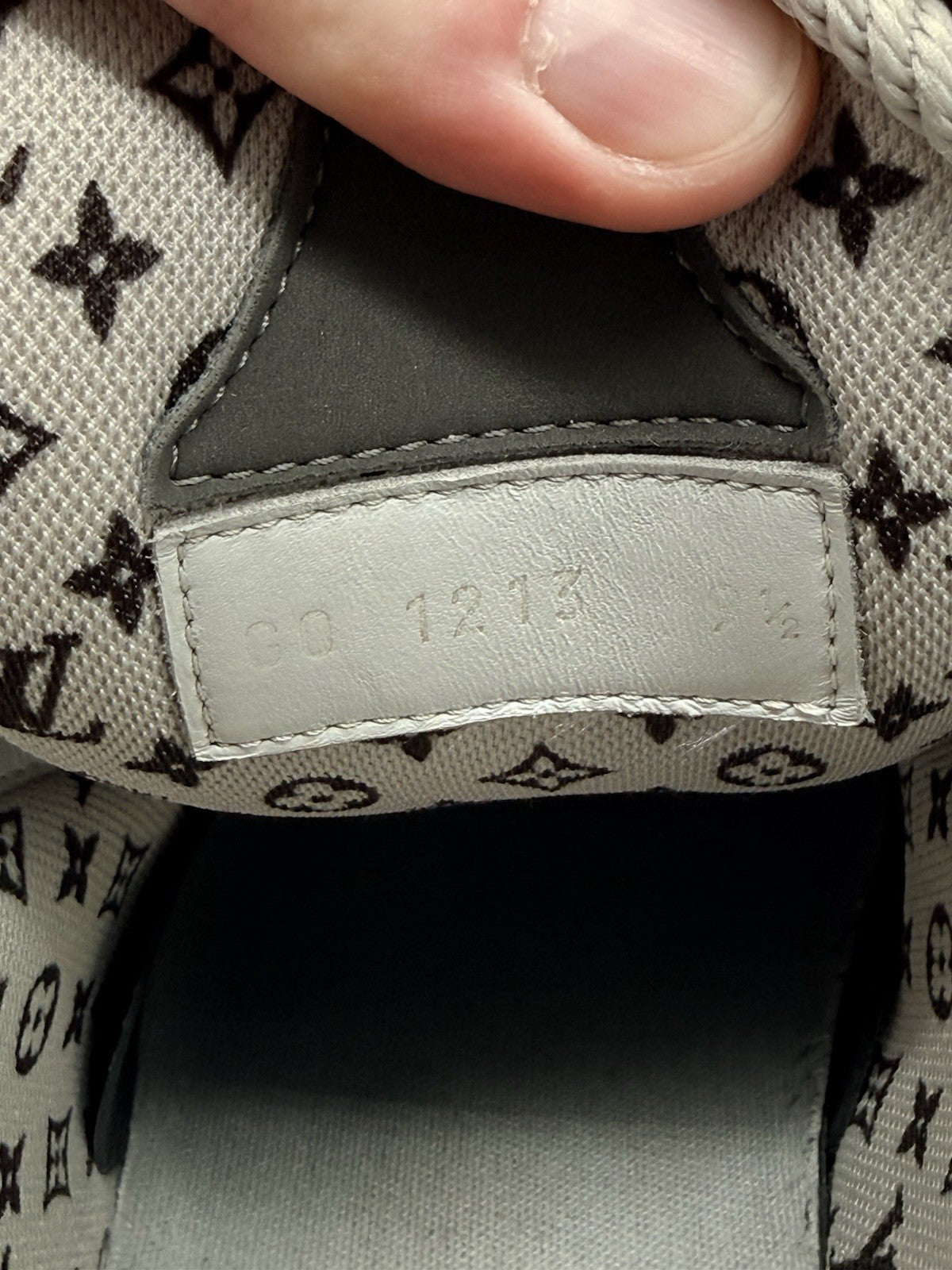 Size 10.5 - Louis Vuitton Skate Sneaker Grey Black