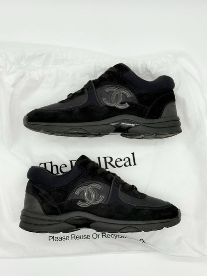 Size 7.5 - Chanel Sneaker Black Men