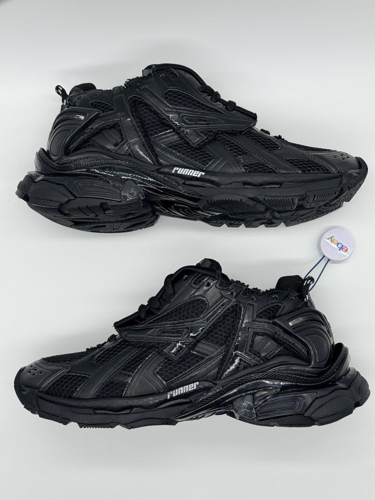 BRAND NEW Size 10 - Balenciaga Runner Sneaker Black