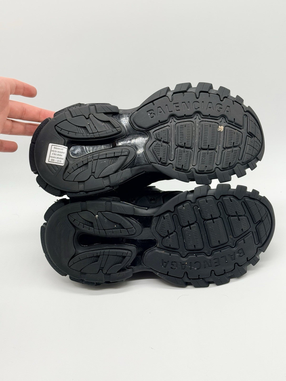 Size 8 - Balenciaga Track LED Sneaker Black