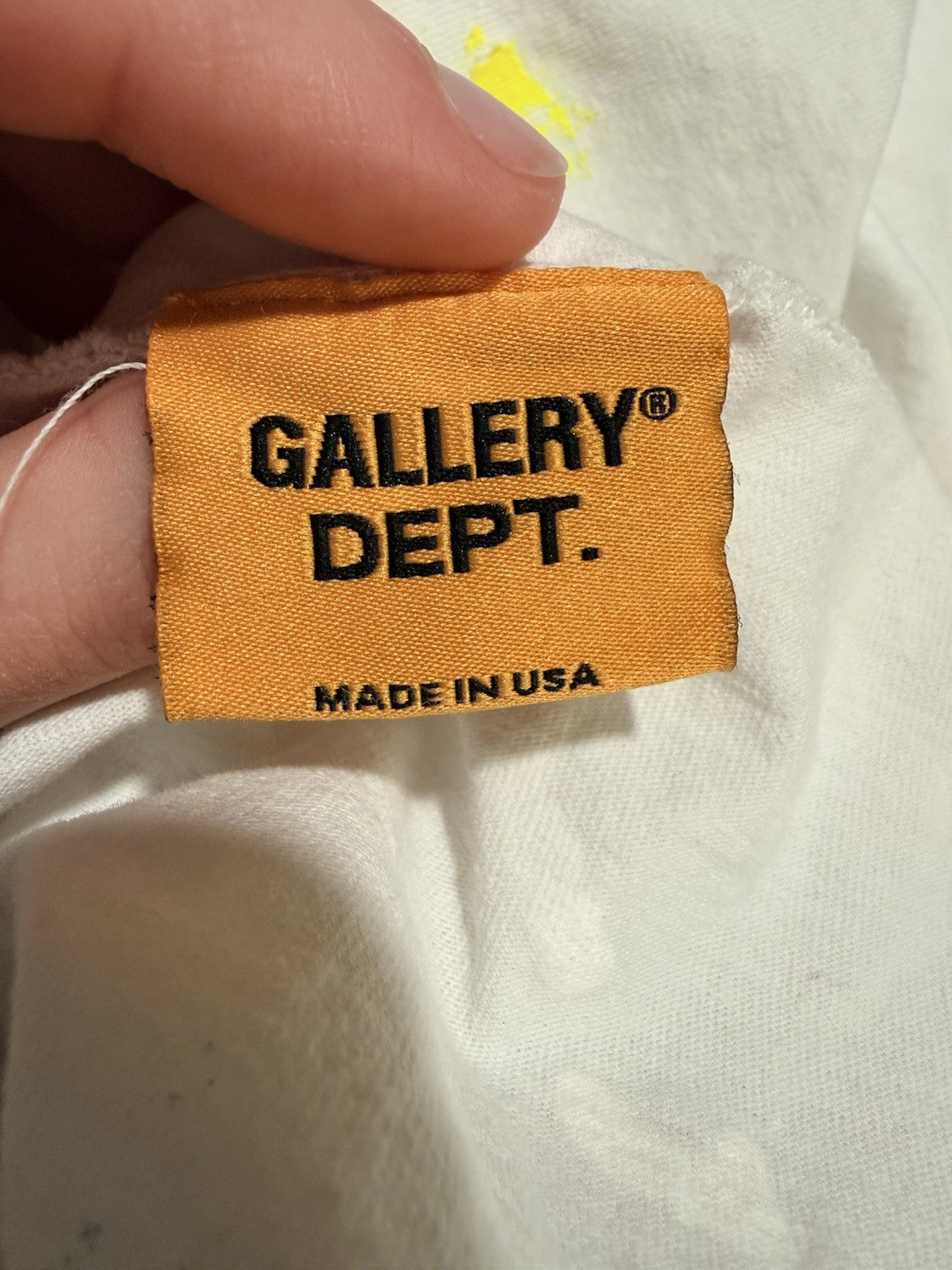 Gallery Dept. Art Department Paint Splatter T-shirt Size L ($615 Retail)