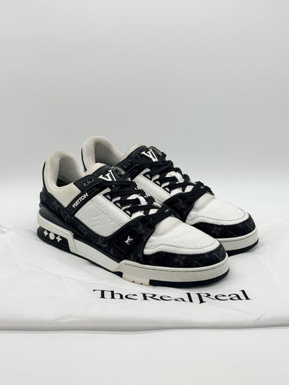 Size 10.5 - Louis Vuitton Trainer Low Black