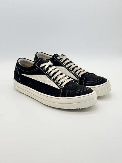 Size 10 - Rick Owens DRKSHDW Vintage Low Black Milk