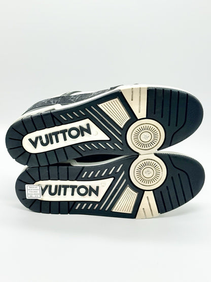 Size 10.5 - Louis Vuitton Trainer Low Black