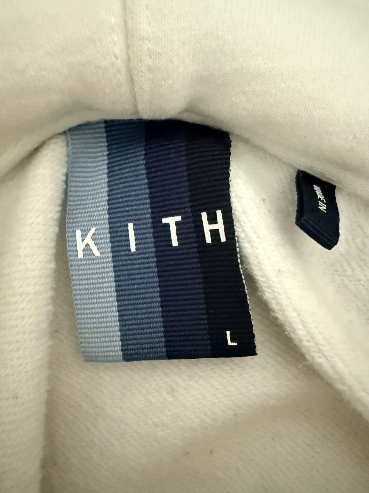Kith Treats White Beige Hoodie Size L