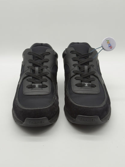 Size 13 - CHANEL CC Logo Low Black