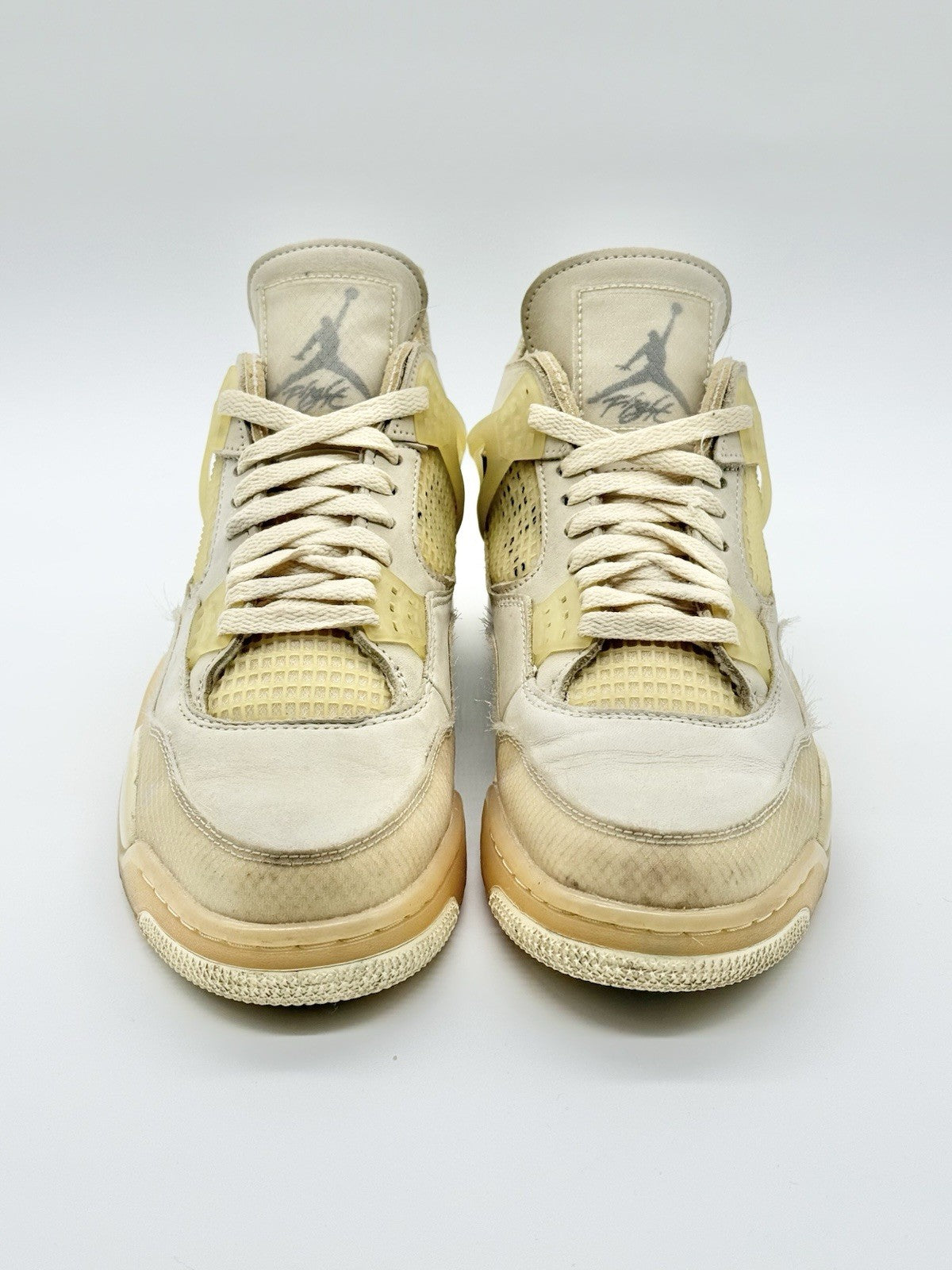 Size 9m/10.5w - Jordan 4 Off-White Sail