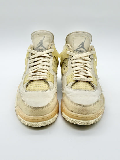 Size 9m/10.5w - Jordan 4 Off-White Sail