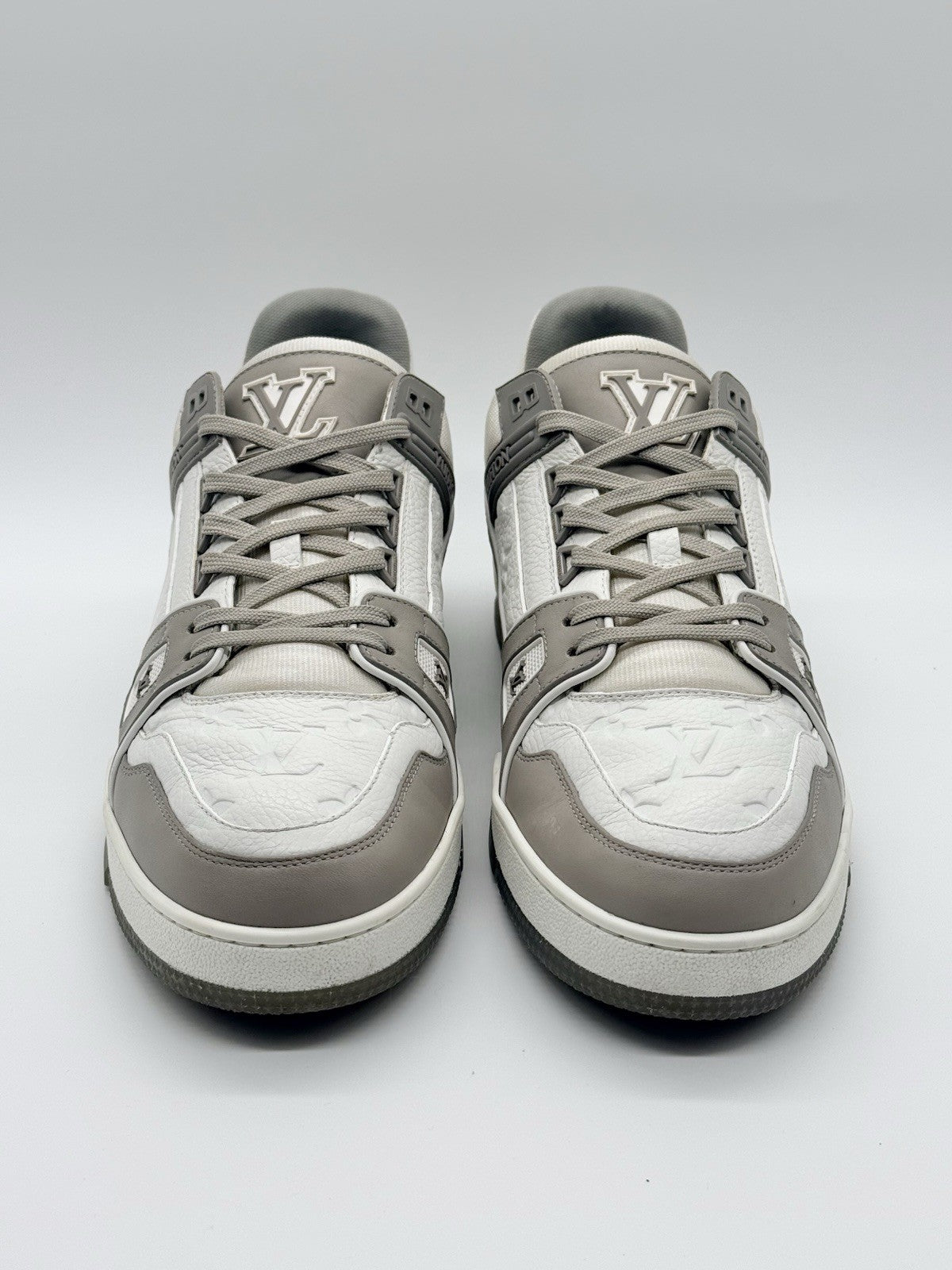 Size 11.5 - Louis Vuitton Trainer White Grey