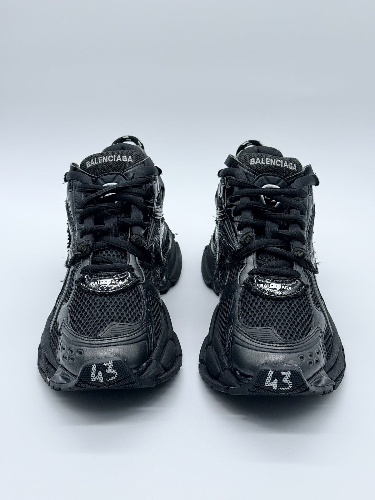 Size 10 - Balenciaga Runner Sneaker Black