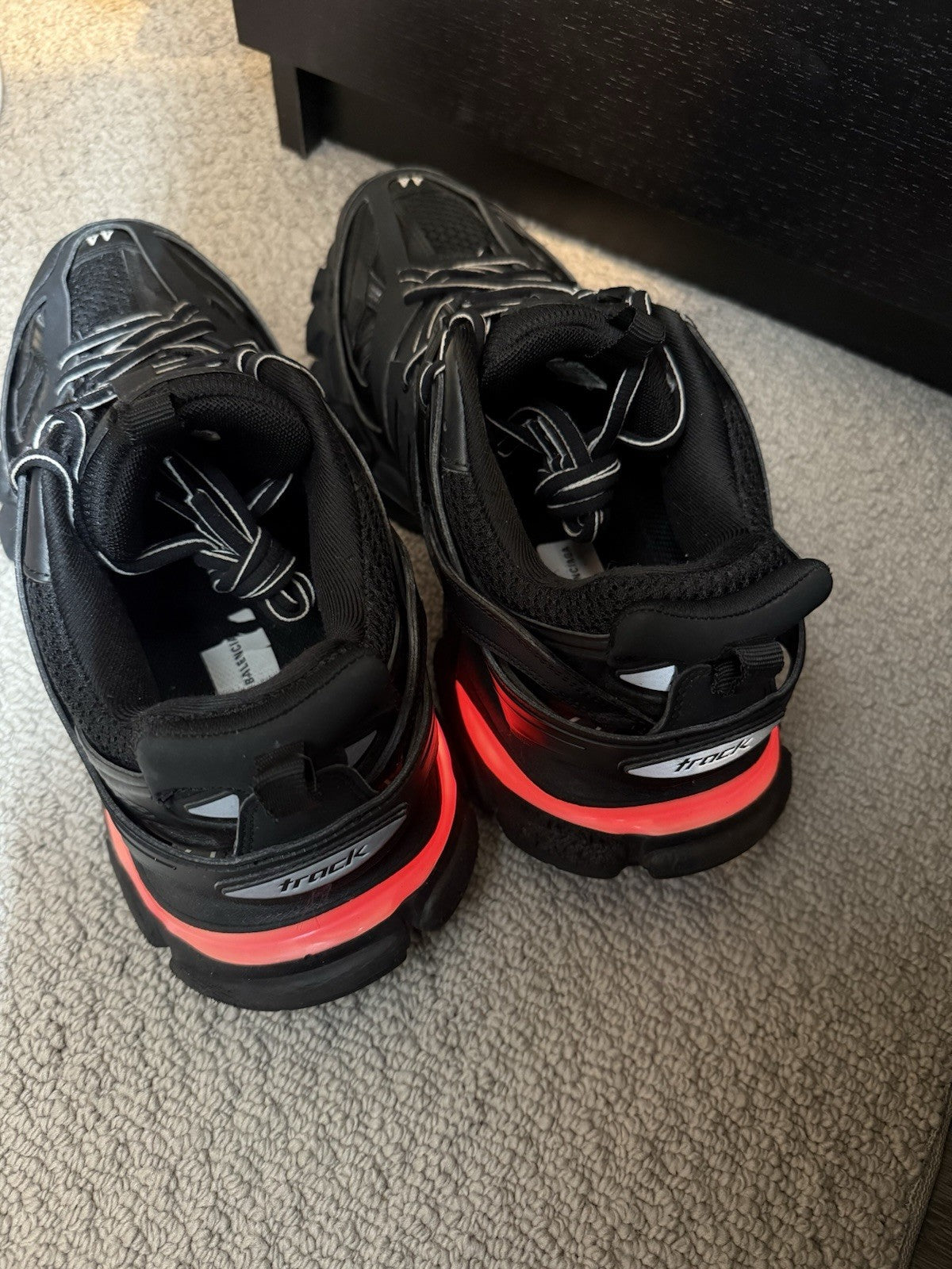 Size 11 - Balenciaga Track LED Sneaker Black
