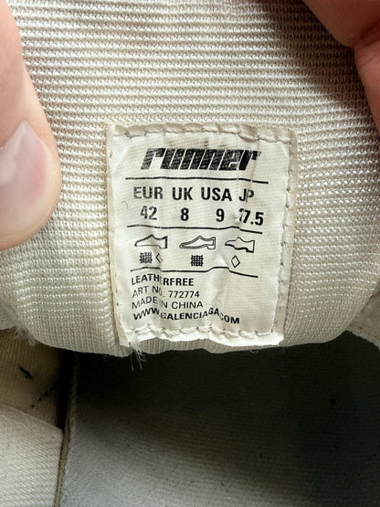 Size 9 - Balenciaga Runner Sneaker White Black