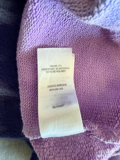 Supreme Hoodie Purple Medium Mens Tie Dye