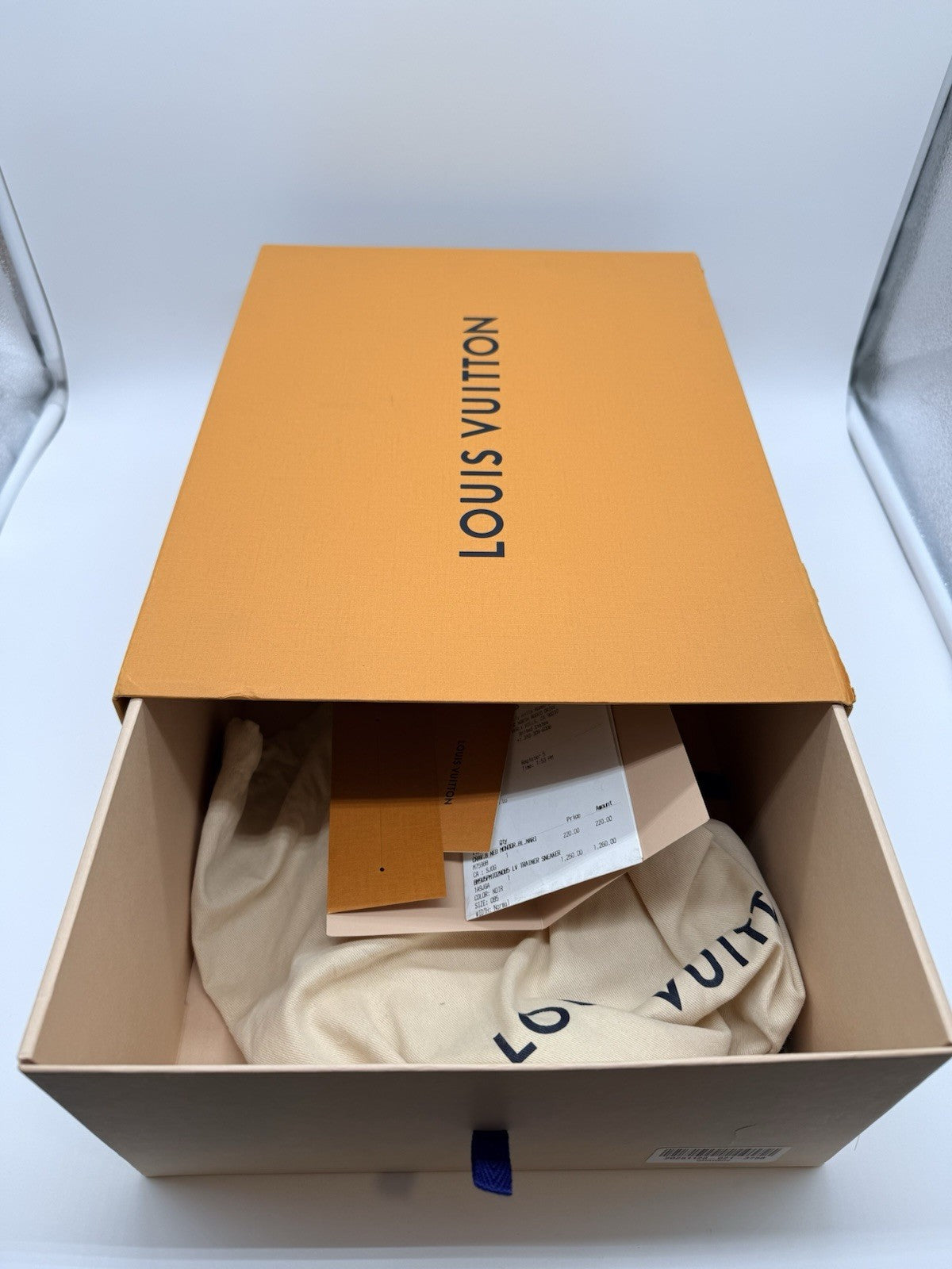 Size 9.5 - Louis Vuitton Trainer Low Black