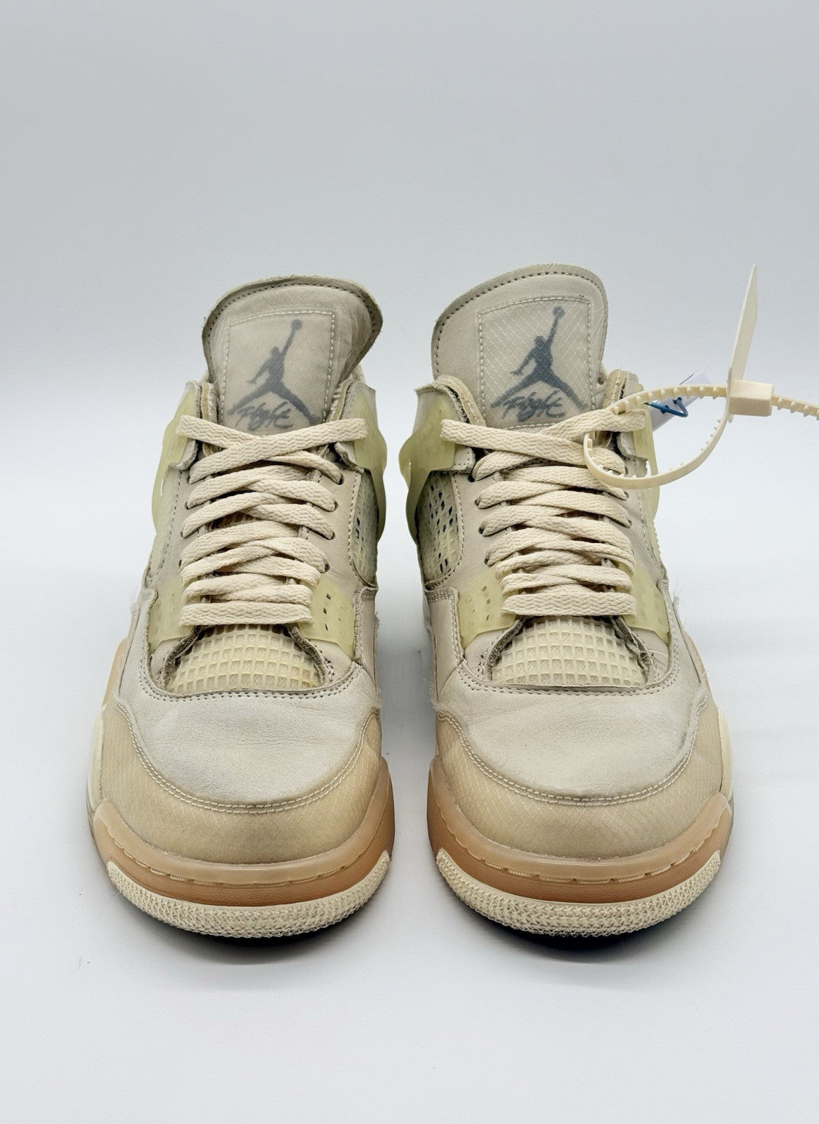 Size 9.5m/11w - Jordan 4 SP x Off-White Mid Sail